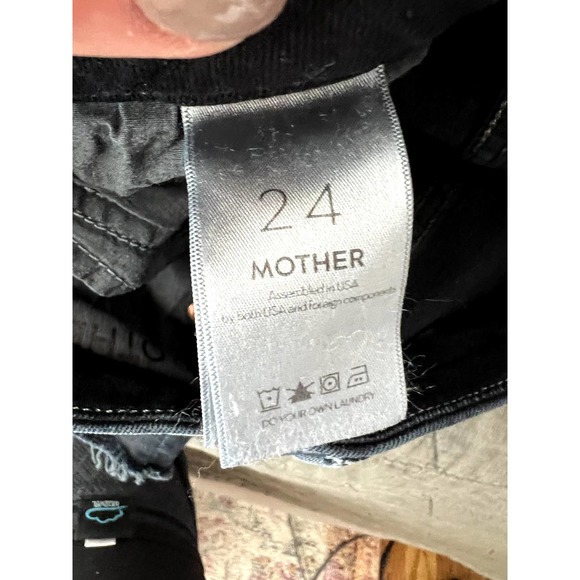MOTHER Dark Blue Ankle Jeans - Picture 5 of 9